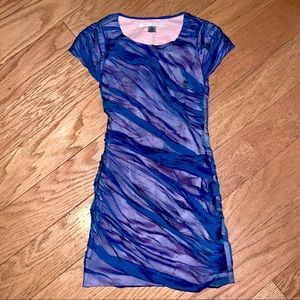 Diane von Furstenberg Ruched Fitted Mini Dress